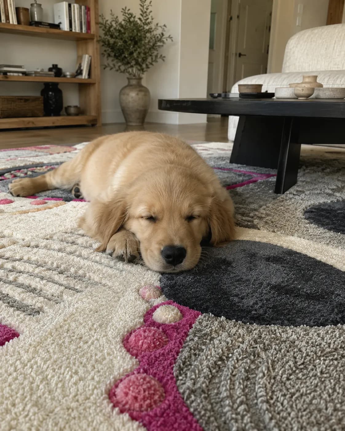 Pet friendly rug